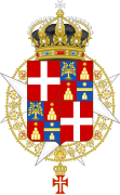 el Príncipe Luis Chigi Albani della Rovere, Gran Maestre de la Soberana Orden de Malta.