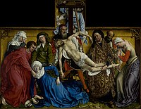 Descendemento da cruz , de Rogier van der Weyden (1436).