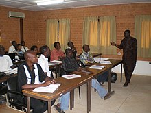 Master students were interested in ecosan - Les étudiants en Master etaient intéressés par ecosan2