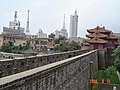 Vista de las murallas de la fortaleza