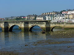 Ponte da ría do Burgo.