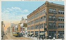 Interurban Station and Superior Street, Toledo, Ohio