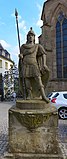 Statue de saint Maurice.