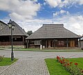 Historische Holzarchitektur am Marktplatz