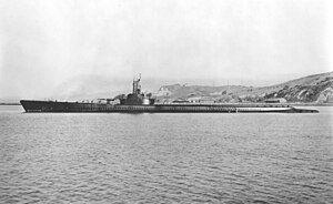 USS Tang (SS-306), off Mare Island Navy Yard, December 1943