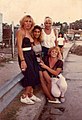 A group of travesti sex workers at a villa miseria (slum) in La Matanza, Buenos Aires Province in 1989