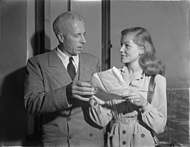 Howard Hawks en Lauren Bacall (1943)