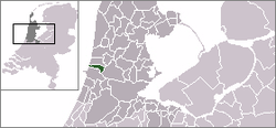 Localização de Beverwijk