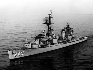 USS Bausell (DD-845) in 1965