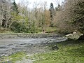 L'anse juste en amont de Pors Keraign à marée basse.