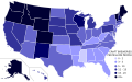 Image 20Microbreweries, regional breweries, and brew pubs per capita (from Craft beer)