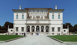 Façade van de Galleria Borghese