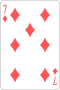 7 of diamonds