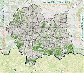 Krynica se află în Voievodatul Polonia Mică