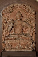 Mathura school Buddha, Northern Satraps, end of 1st century CE[8]