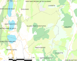 Villard-Saint-Christophe - Localizazion