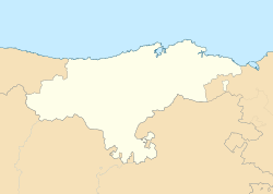 Herrerías is located in Cantabria