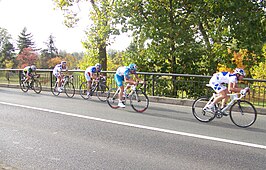 Kopgroep tijdens Parijs-Tours 2008