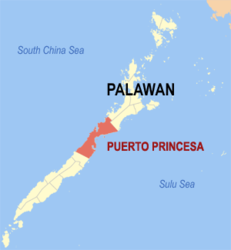 Puerto Princesa – Mappa