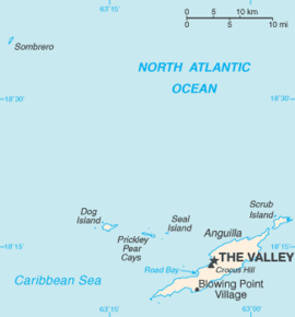 Location of Anguilla