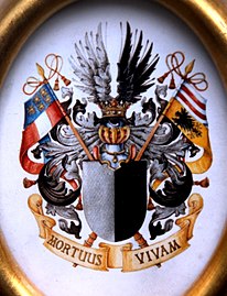 Erweitertes Wappen derer von Abensperg und Traun, ab dem 18. Jh. (1705)