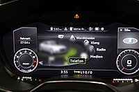 Το Multi Media Interface σε Audi virtual cockpit του 2014