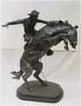 Bronco Buster sculpture