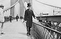 William Gaynor sur le Pont de Brooklyn le 1er janvier 1910