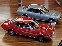 1971 Red GT Toyota Celica, a show winner at the Australian Motorclassica Concours d’elegance[19]