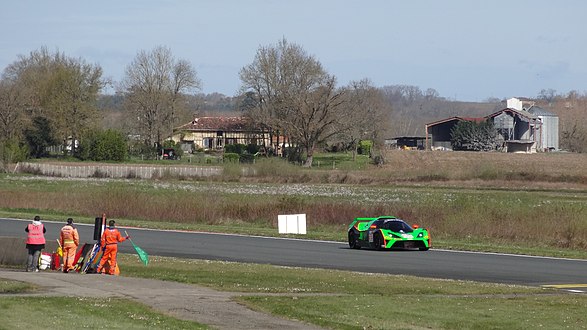 Une KTM X-Bow GT4 lors des Coupes de Pâques 2018 sur le Circuit Paul Armagnac à Nogaro.