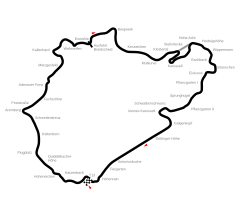 Tracciato di Nürburgring Nordschleife