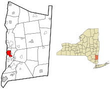 Lage im Dutchess County