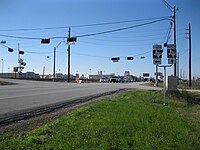 Northeast end of FM 2977 at FM 762 in Rosenberg