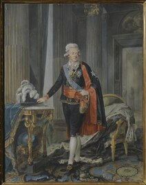 Porträtt av Gustav III.