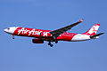 Sebuah Pesawat Thai AirAsia X Airbus A330-300.