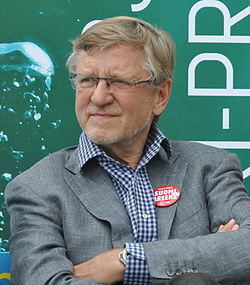 Juha Nurminen SuomiAreena-tapahtumassa vuonna 2015.