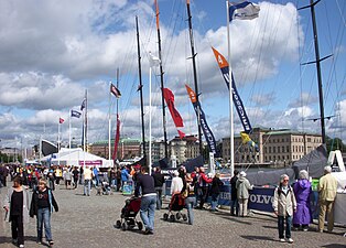 Skeppsbron vid Volvo Ocean Race 2008-2009