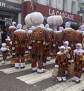 Les Gilles lors de la Cany parade 2023.