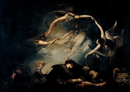 The Shepherd's Dream, from "Paradise Lost", Henry Fuseli (1793)