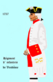 uniforme de 1757 à 1762