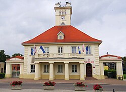 Town hall designed by Enrico Marconi