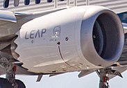 737 MAX 9 s motorem CFM LEAP-1B s chevrony z modelu 787