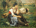 Ruhende Landleute, 1877