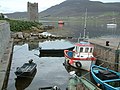 Torre del puerto de Cloghmore (Irlanda).