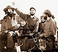 Image 3Camilo Cienfuegos, Fidel Castro, Huber Matos, entering Havana on 8 January 1959 (from History of Cuba)