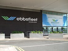 Entrada da estação Ebbsfleet International