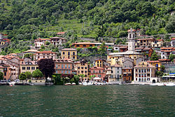 Skyline of Sala Comacina