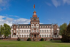 Schloss Philippsruhe te Hanau-Kesselstadt in de Duitse deelstaat Hessen