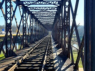 Voie ferrée du pont ferroviaire