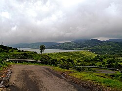 Pavana Dam backwaters near Pavananagar